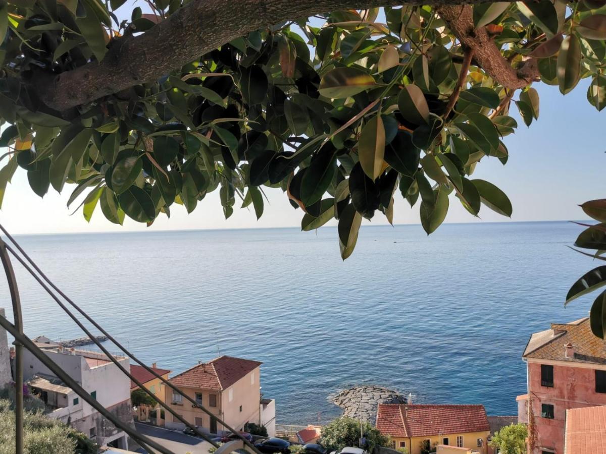 Appartamento Nel Borgo Con Splendida Vista Sul Mare Cervo Bagian luar foto