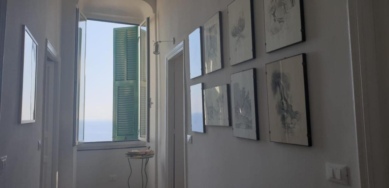 Appartamento Nel Borgo Con Splendida Vista Sul Mare Cervo Bagian luar foto